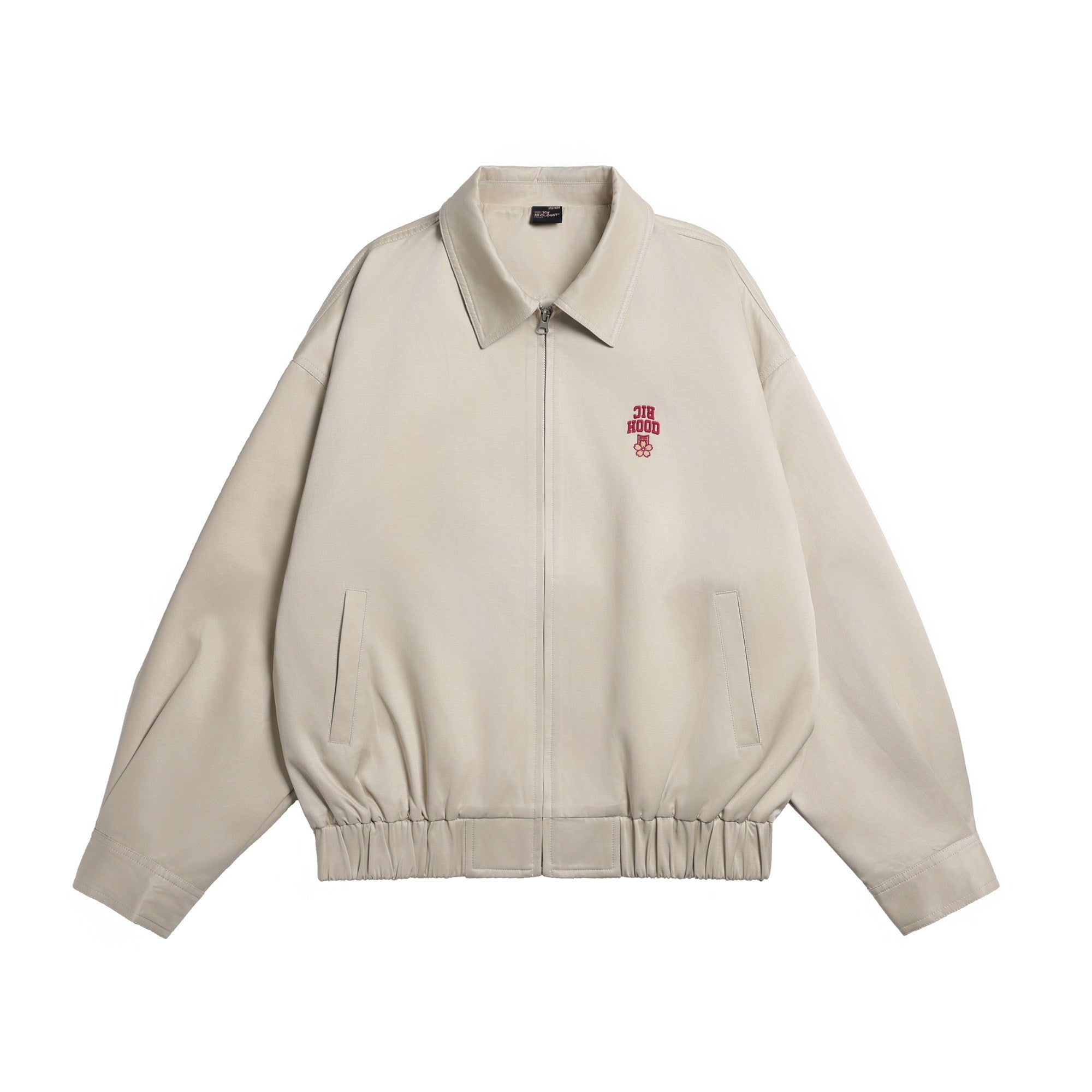 RickyisClown_Cherry_Blossom_Embroidered_Turn_Down_Collar_Men's_Harrington_Jackets_MISSTT