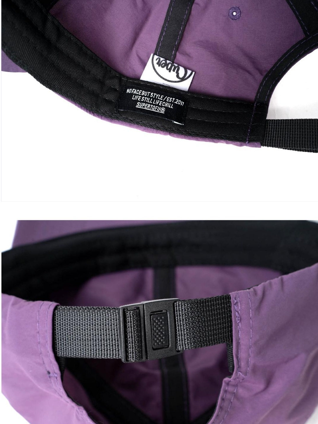 SUPERTOFU Nylon One Size Casual Shopping Women Youth Black Green Purple Hats