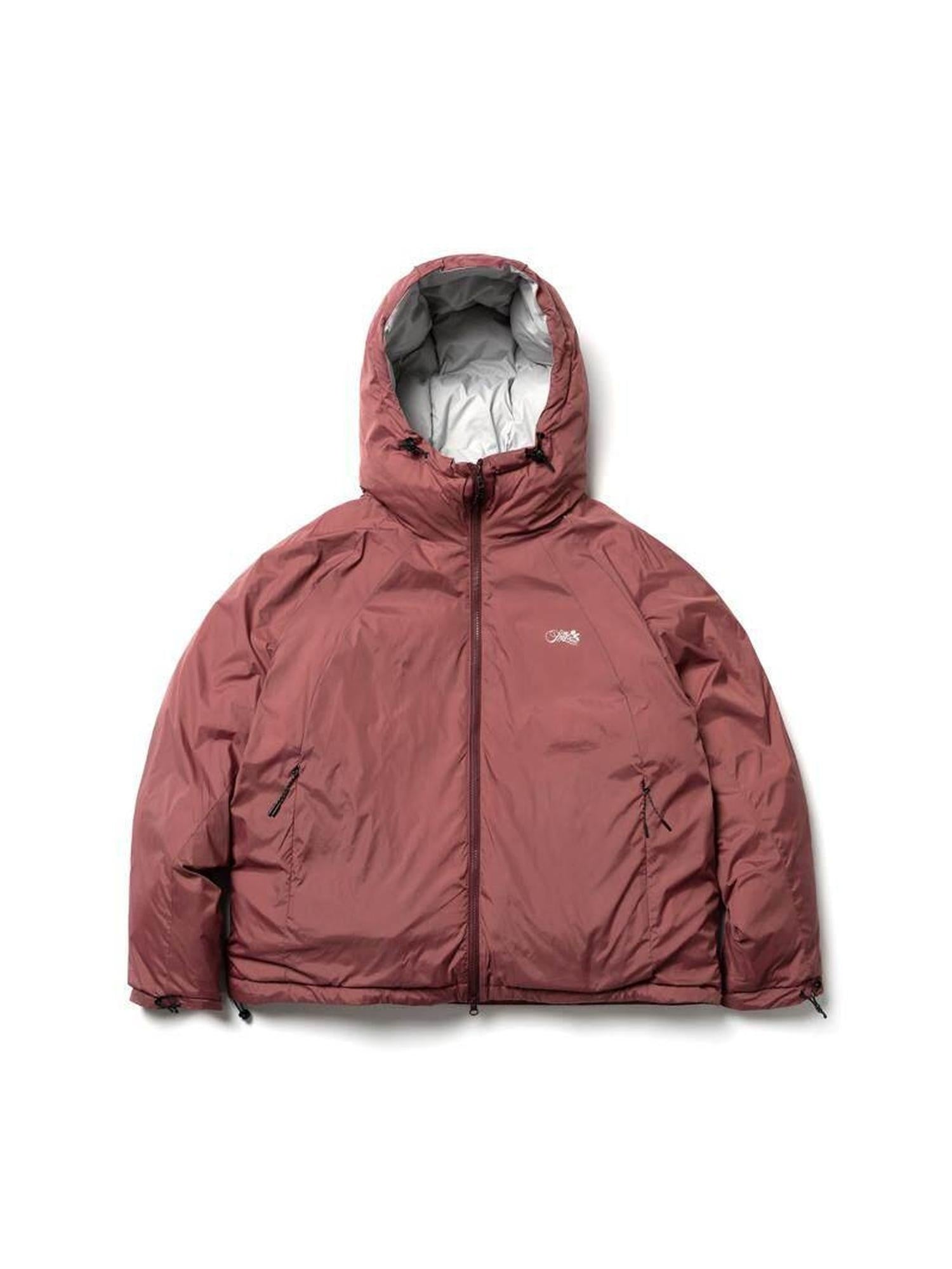 SUPERTOFU Warm Thick Hooded Loose Fit Youth Casual Zipper Solid Black Blush Puffer Jackets