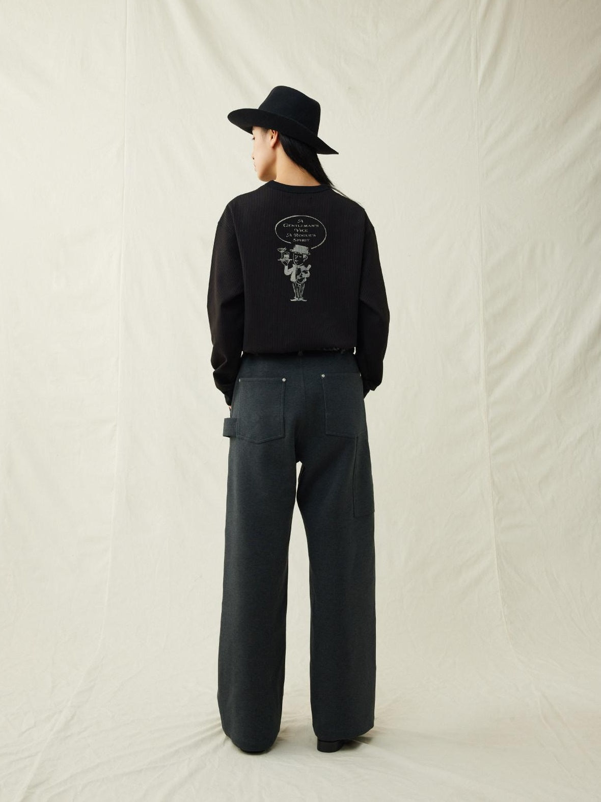 SUPERTOFU Cozy Straight Leg Youth Casual Deep Gray Black Multiple Sizes Sweatpants/Joggers