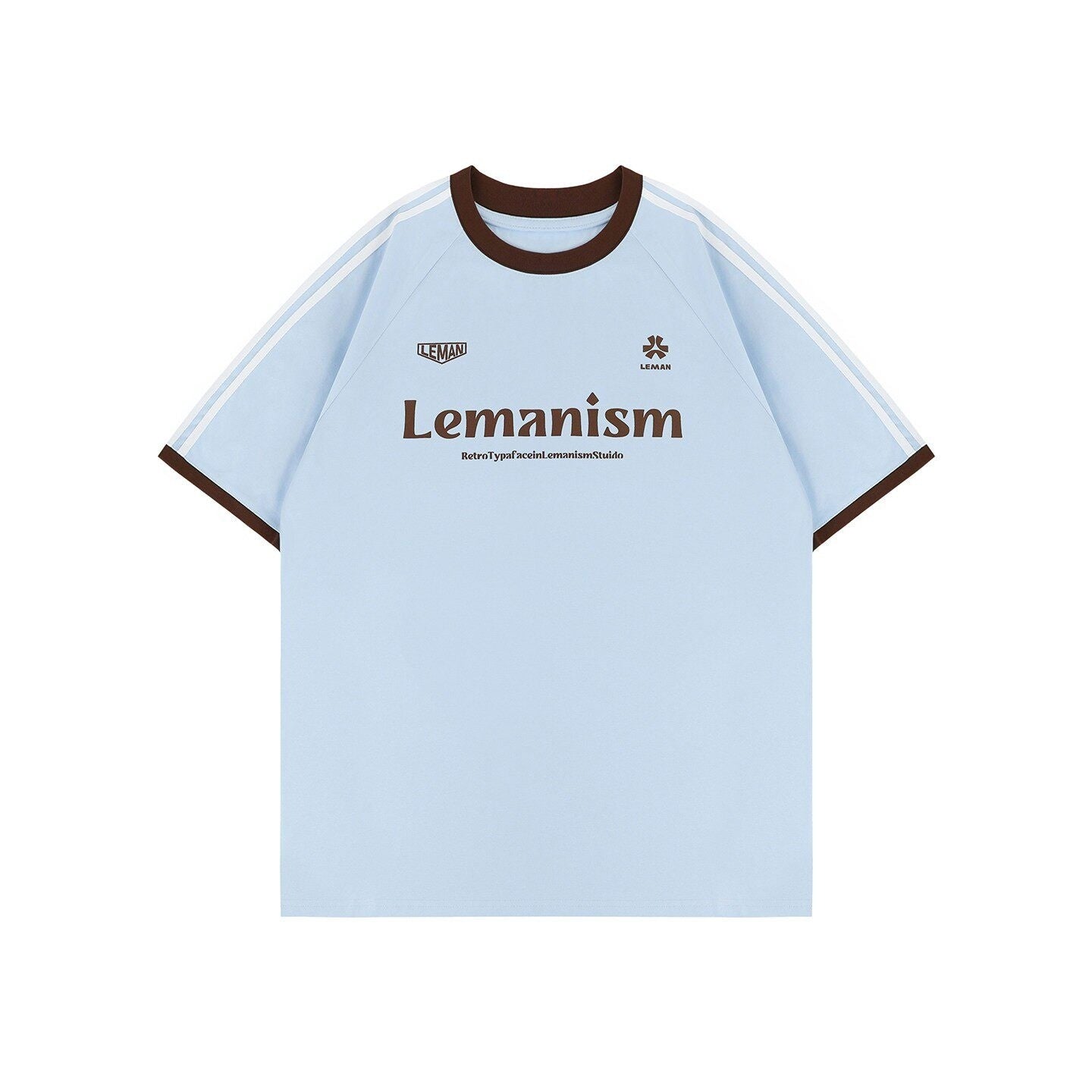 lemanism_American_Contrast_Colorblock_Striped_Men's_Short_Sleeve_T-shirts_MISSTT