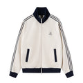 RickyisClown_Colorblock_Waffle_Knit_Men's_Sporty_American_Harrington_Jackets_MISSTT