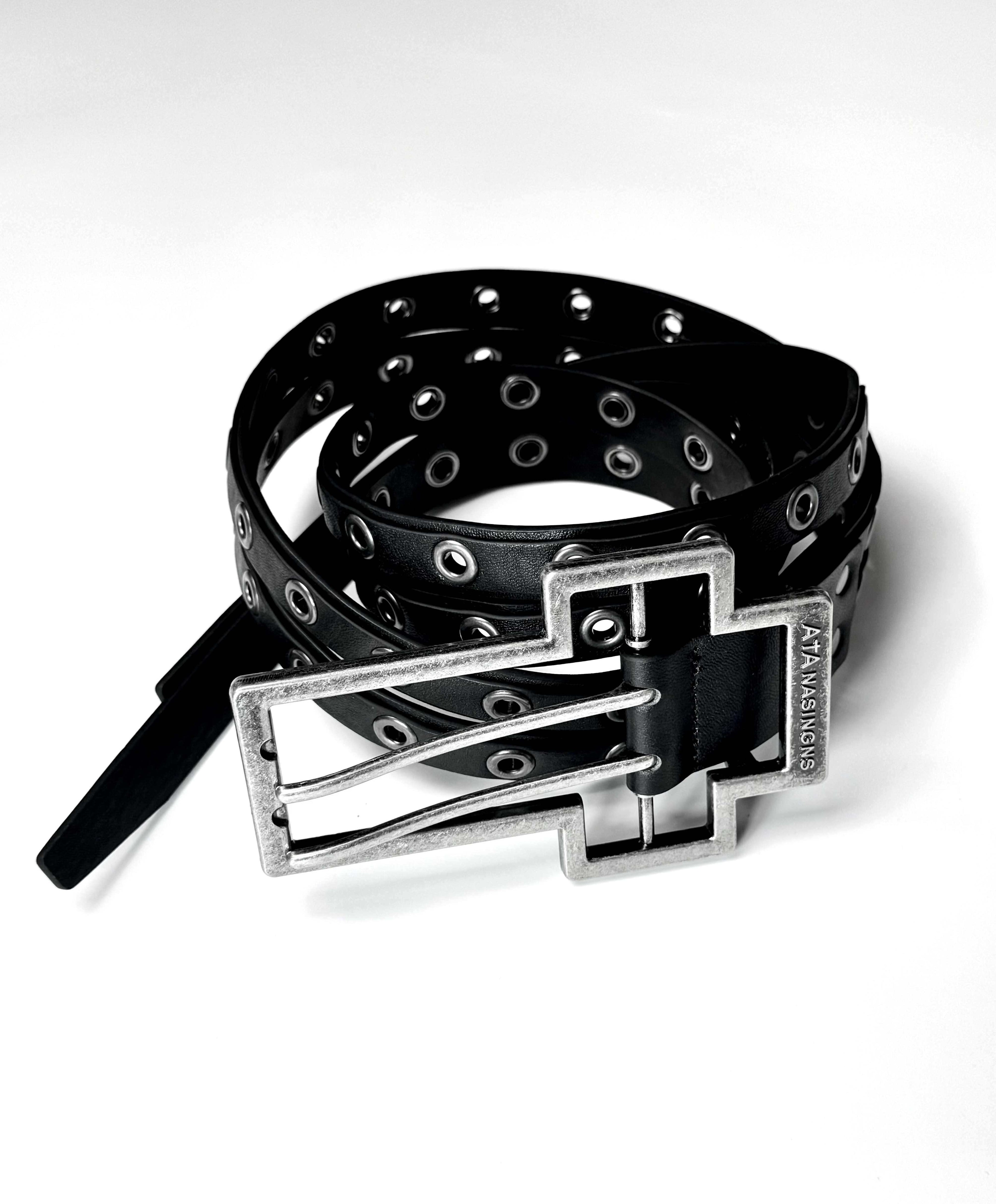 ATAnothingness_Full_Grain_Leather_Glossy_Versatile_Classic_Buckle_Unisex_Black_135Cm_Belts_MISSTT