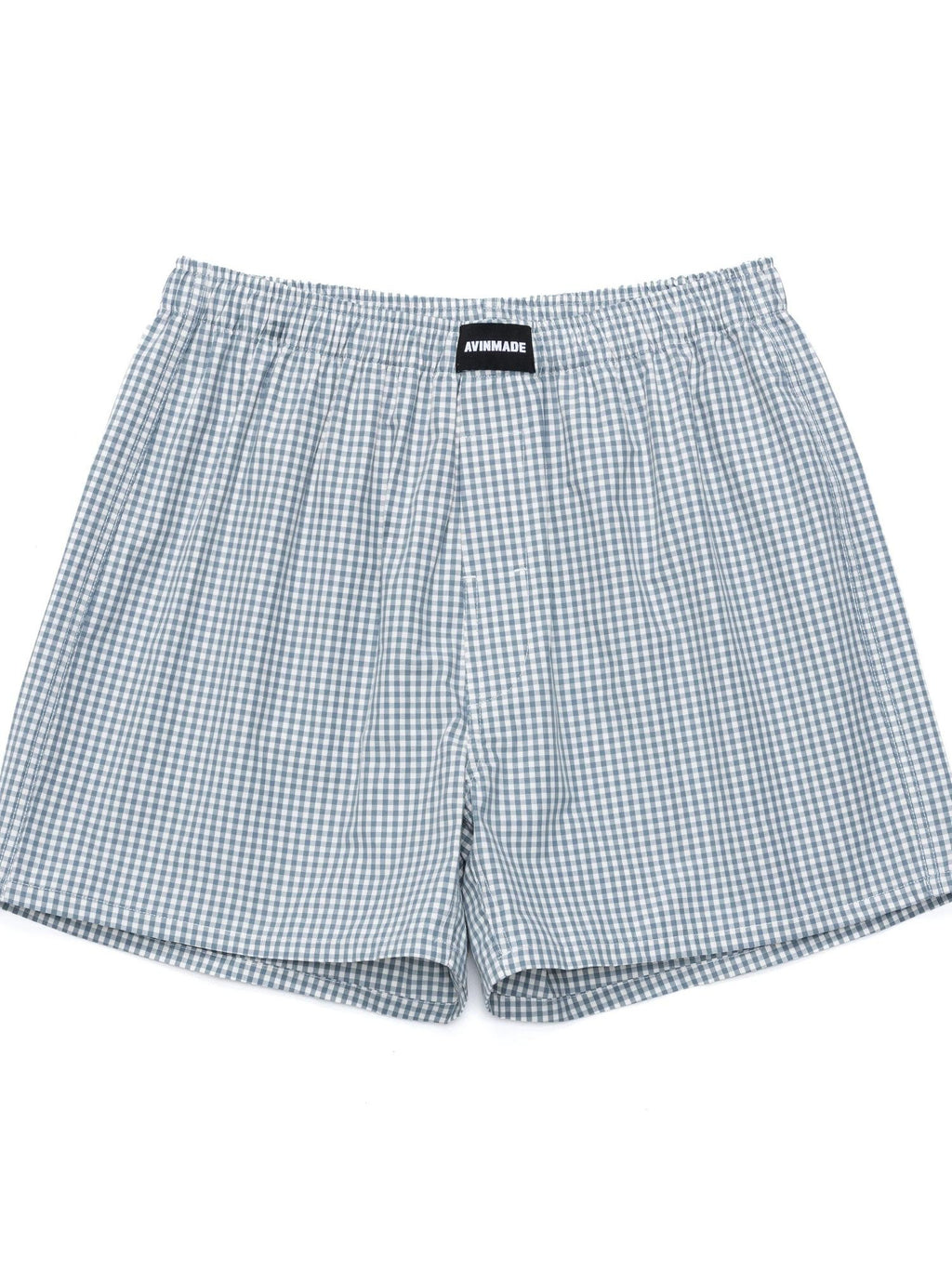 AvinMade Plaid Elastic Waist Loose Fit Fly Women's Cotton Boxer Briefs
