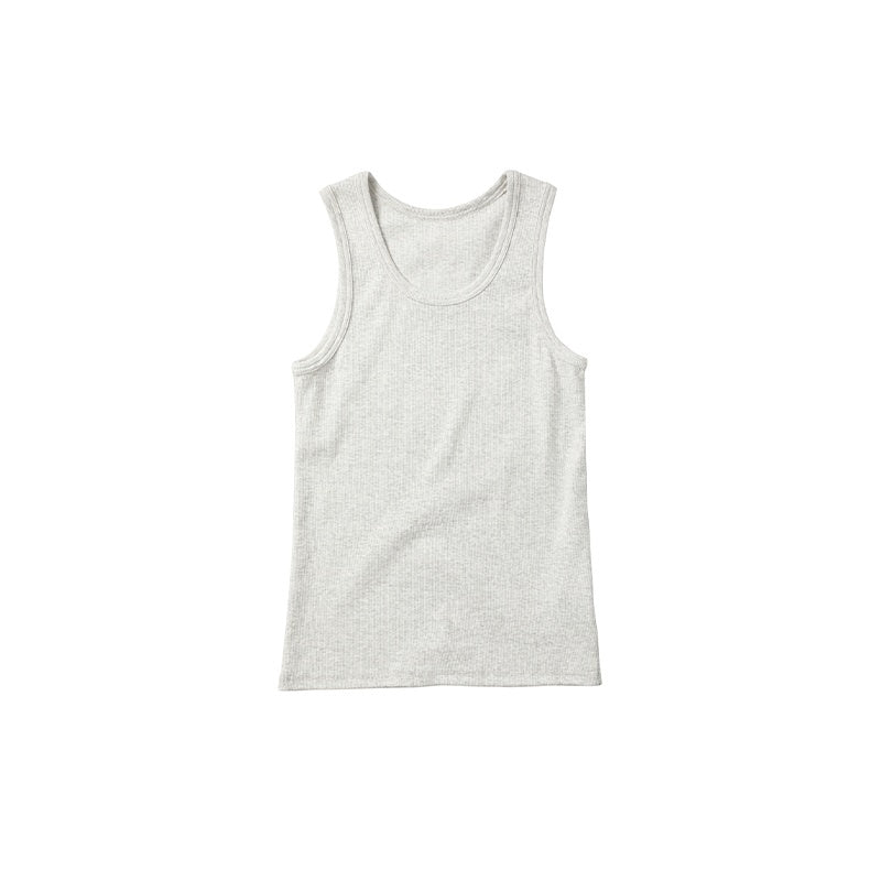 AvinMade_Solid_Elastic_U_Neck_Slim_Ribbed_Hem_Women's_Cotton_Spandex_Ribbed_Tank_Tops_1047522217252_MISSTT