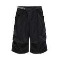 AvinMade_Two_Tone_Racing_Distressed_Washed_Wide_Leg_Cropped_Women's_Cotton_Cargo_Shorts_1039870375958_MISSTT
