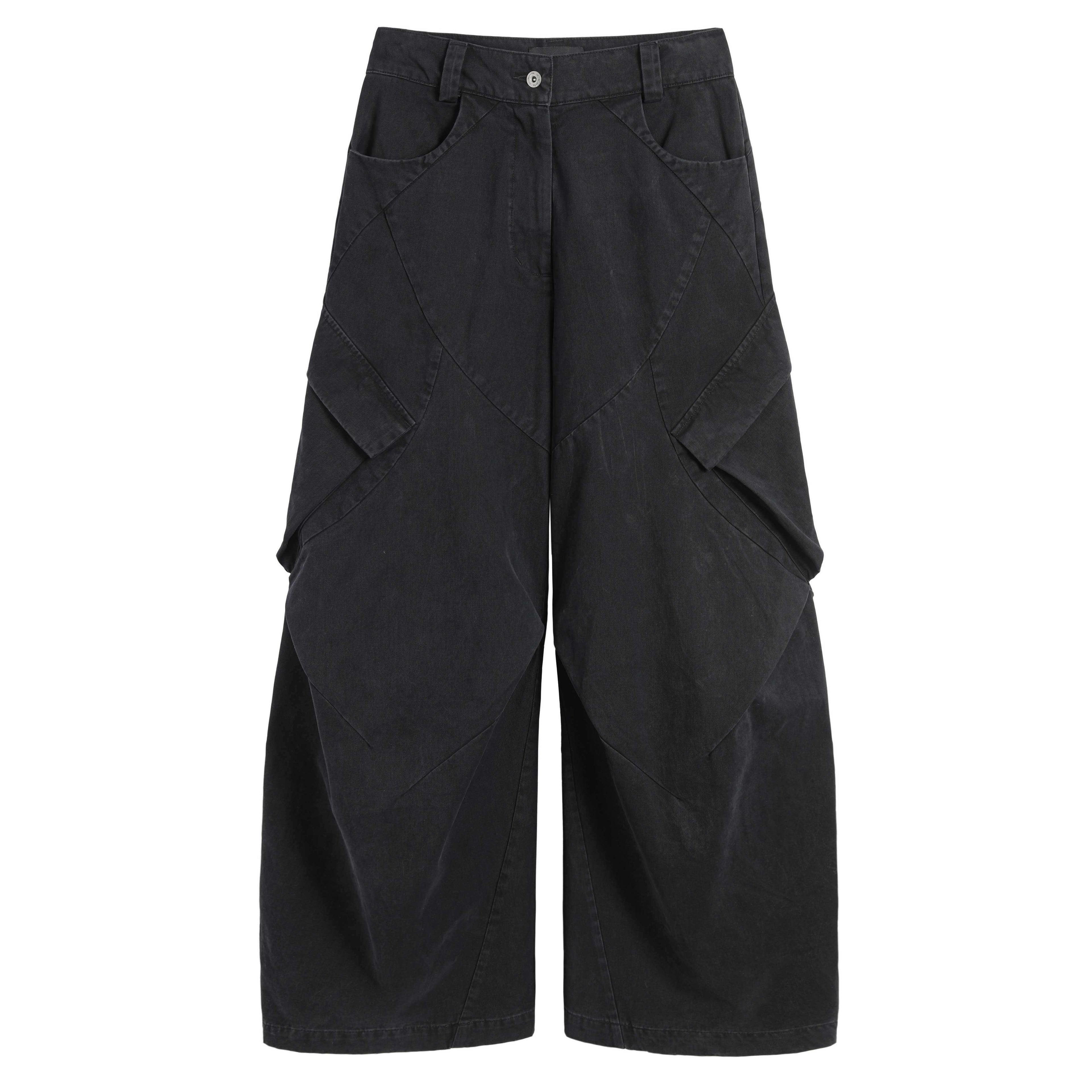AvinMade_Washed_Curved_Seam_Cargo_Mid_Rise_Women's_Cotton_Wide-leg_Pants_870095878022_MISSTT
