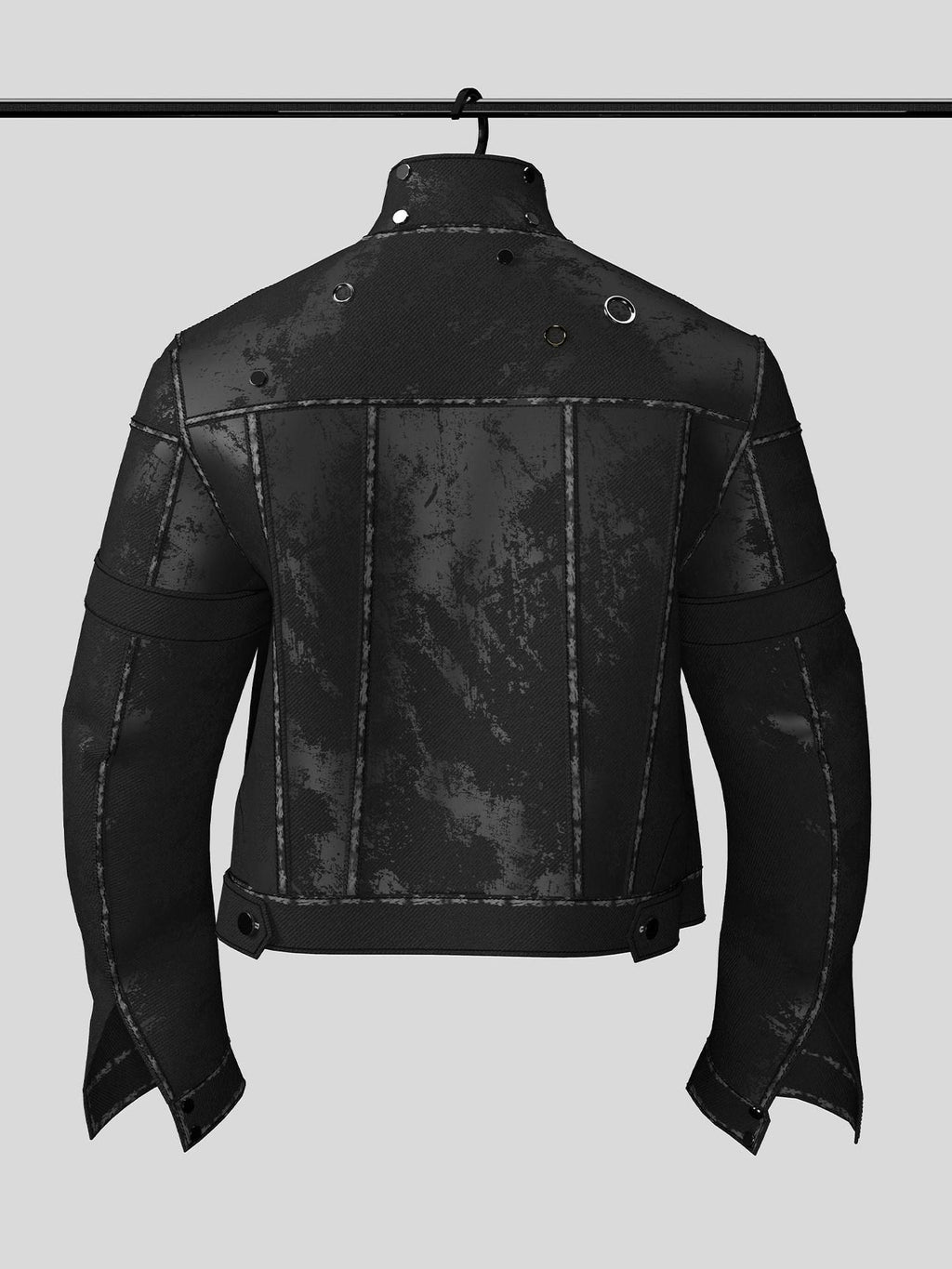 Dream Band Black Aviator Stand Collar Zip Front Cuffed Women's Cotton Bomber Jackets