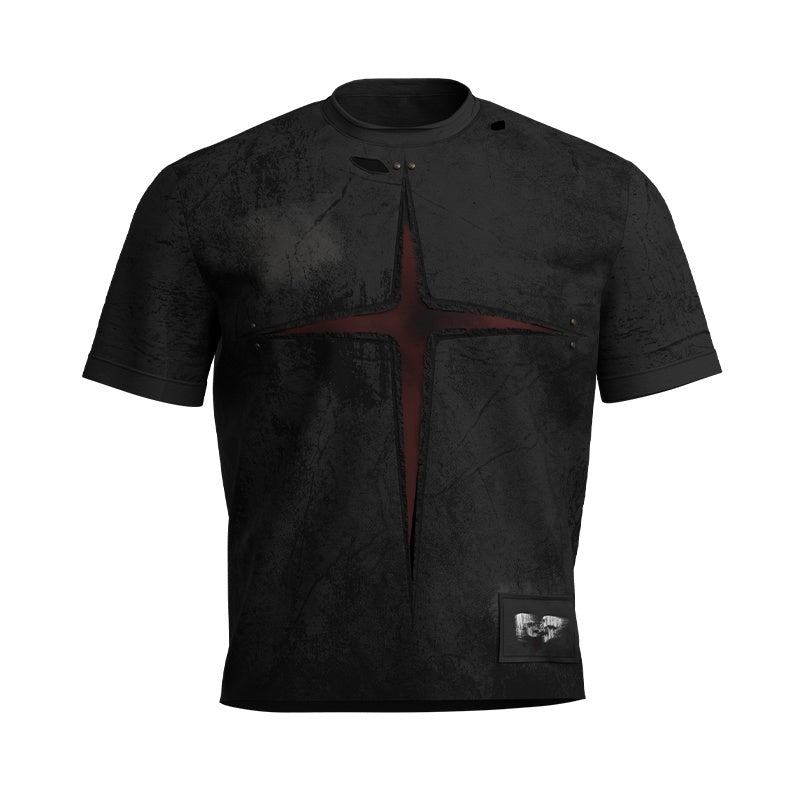 Dream_Band_Cross_Embroidered_Gothic_Women's_Pure_Cotton_Short_Sleeve_T-shirts_1024427258056_MISSTT