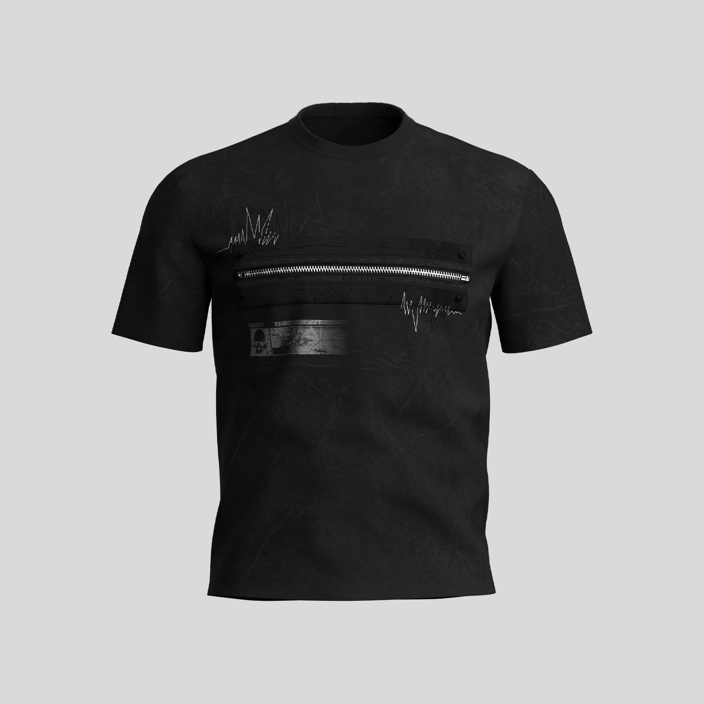 Dream_Band_Dark_Gothic_Studded_Letter_Print_Women's_Cotton_Short_Sleeve_T-shirts_1010936057068_MISSTT