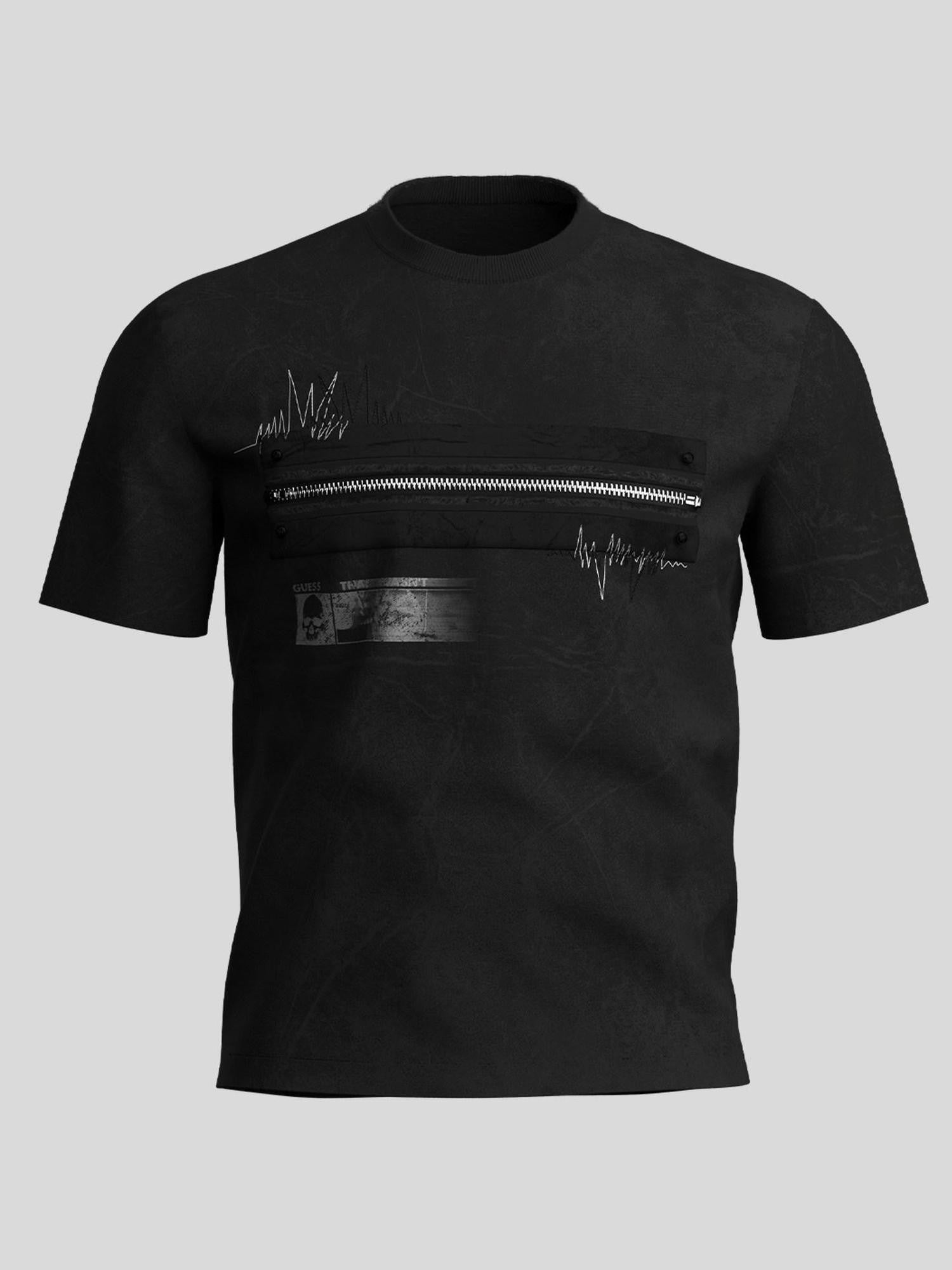 Dream Band Dark Gothic Studded Letter Print Women's Cotton Short Sleeve T-shirts