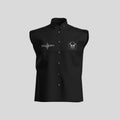 Dream_Band_Skull_Print_Studded_Patchwork_Stand_Collar_Women's_Cotton_Puffer_Vests_1028513308030_MISSTT