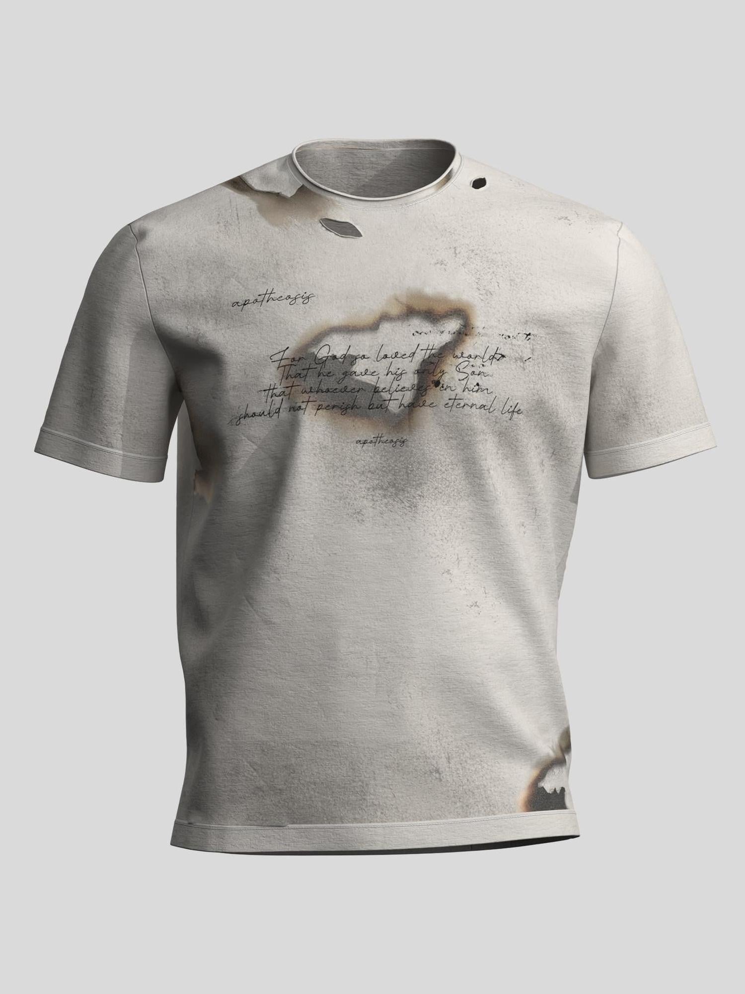 Dream Band Smoke Sketch Distressed Abstract Gothic Women's Cotton Short Sleeve T-shirts