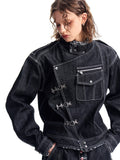 HAS2SONS_Black_Sherpa_Collar_Metal_Buckle_Raw_Boxy_Women's_Cotton_Denim_Jackets_998126634584_MISSTT