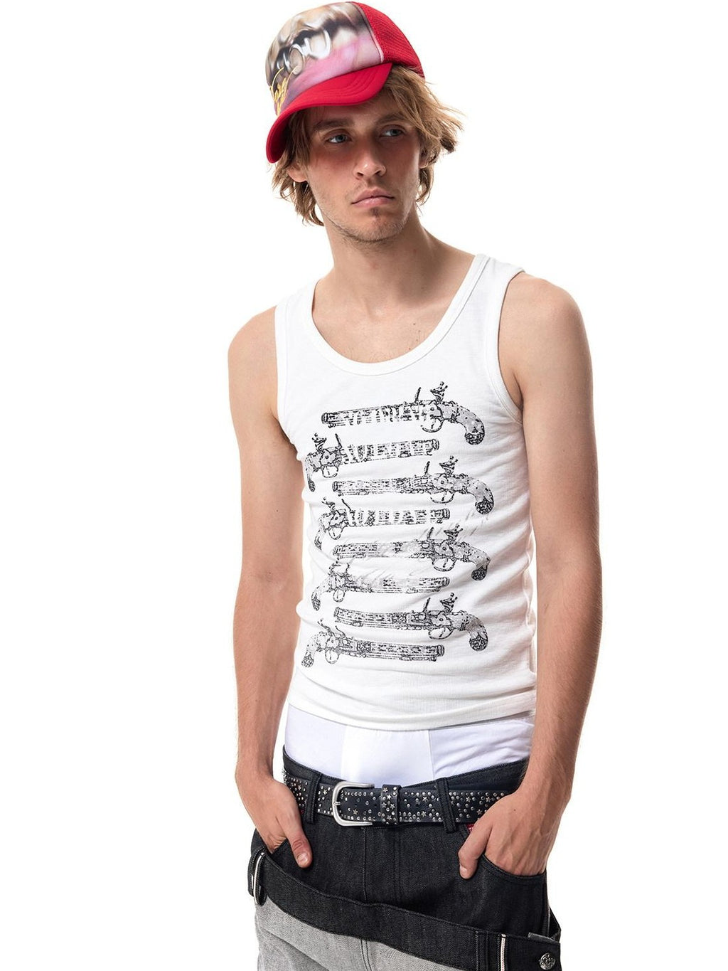 HAS2SONS Contrast Embroidered Slogan Letters Women's Polyester Cotton Baseball Caps