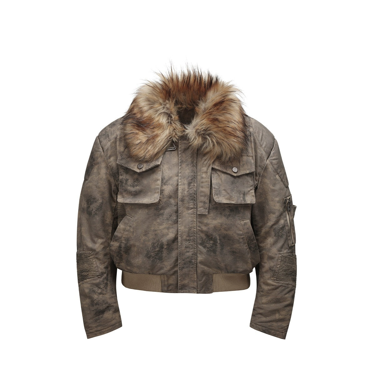 HAS2SONS_Desert_Camo_Cropped_Padded_Shoulders_Detachable_Fur_Collar_Women's_Field_Jackets_849545582750_MISSTT