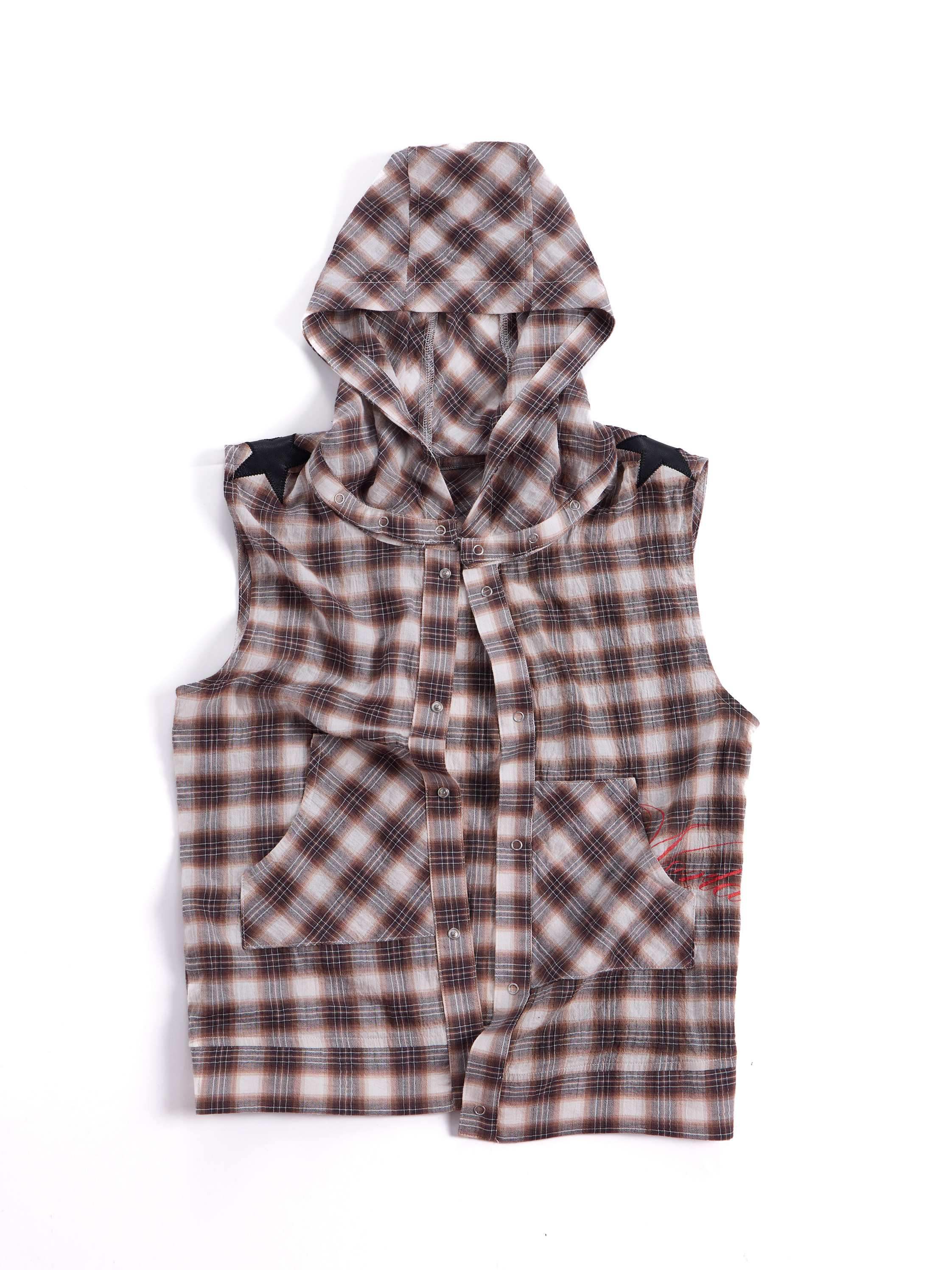 HAS2SONS_Detachable_Leather_Star_Applique_Street_Plaid_Hooded_Women's_Cotton_Cardigans_1064775884966_MISSTT