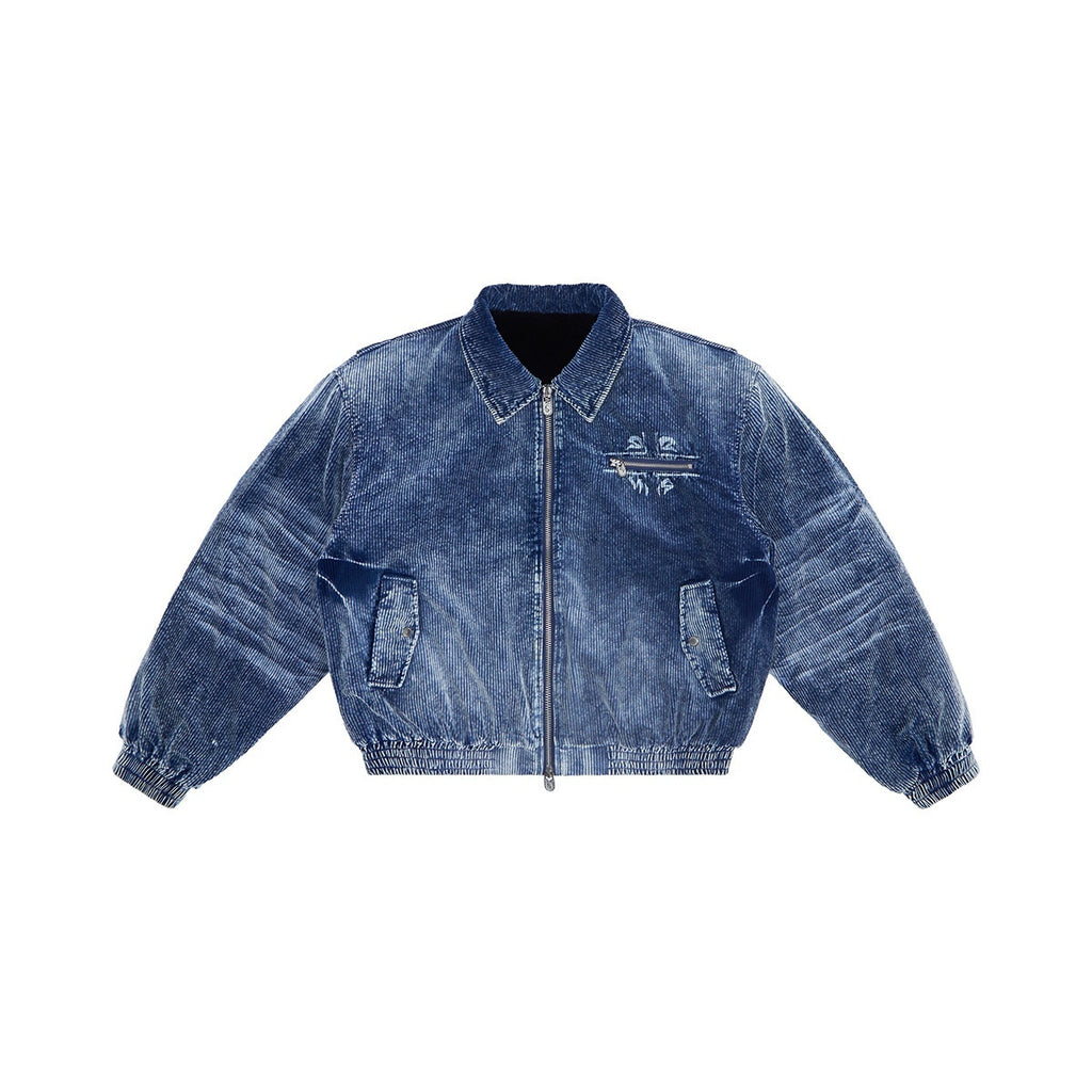 HAS2SONS_Indigo_Washed_Corduroy_Rivet_Bomber_Women's_Cotton_Denim_Jackets_991817484528_MISSTT