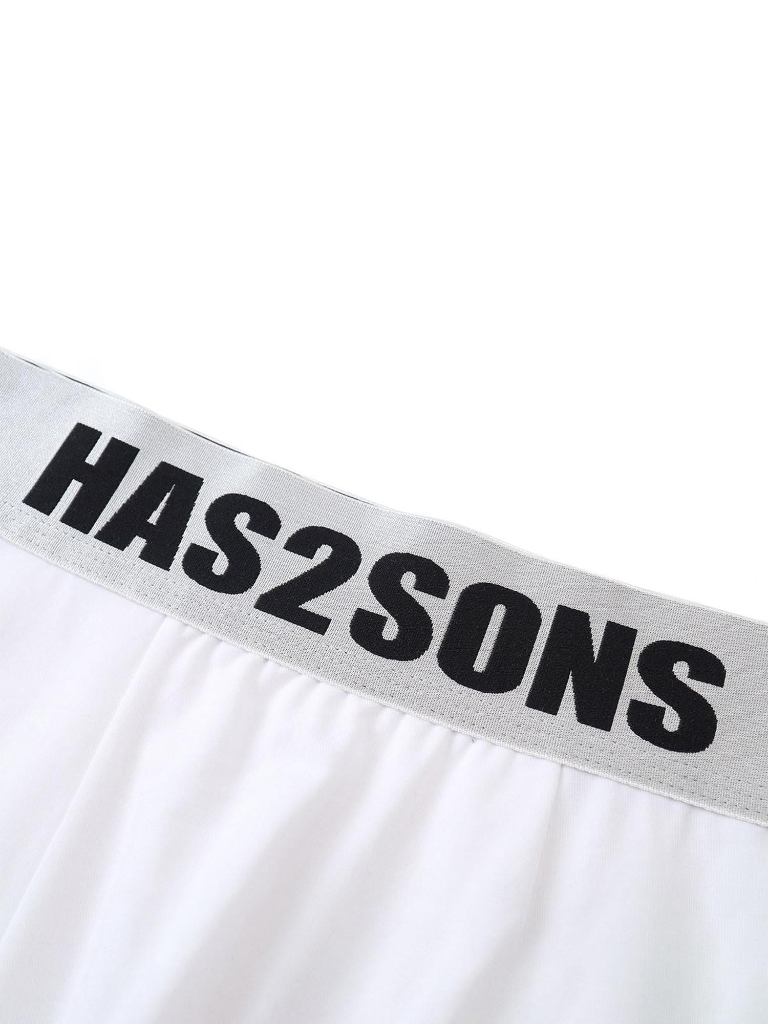 HAS2SONS Letters Antibacterial Seamless 60s Women's Modal Cotton Boxers