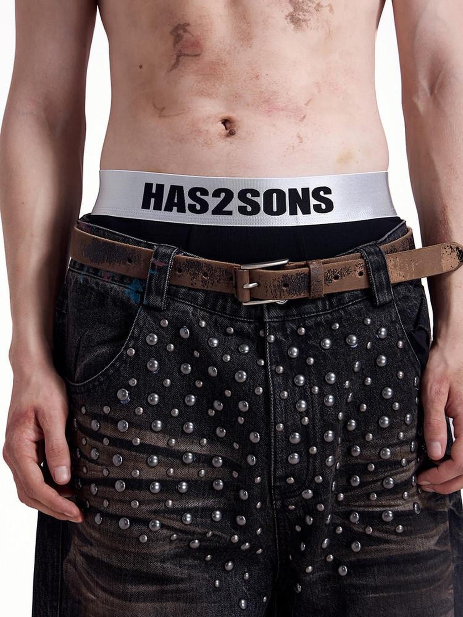 HAS2SONS Letters Antibacterial Seamless 60s Women's Modal Cotton Boxers