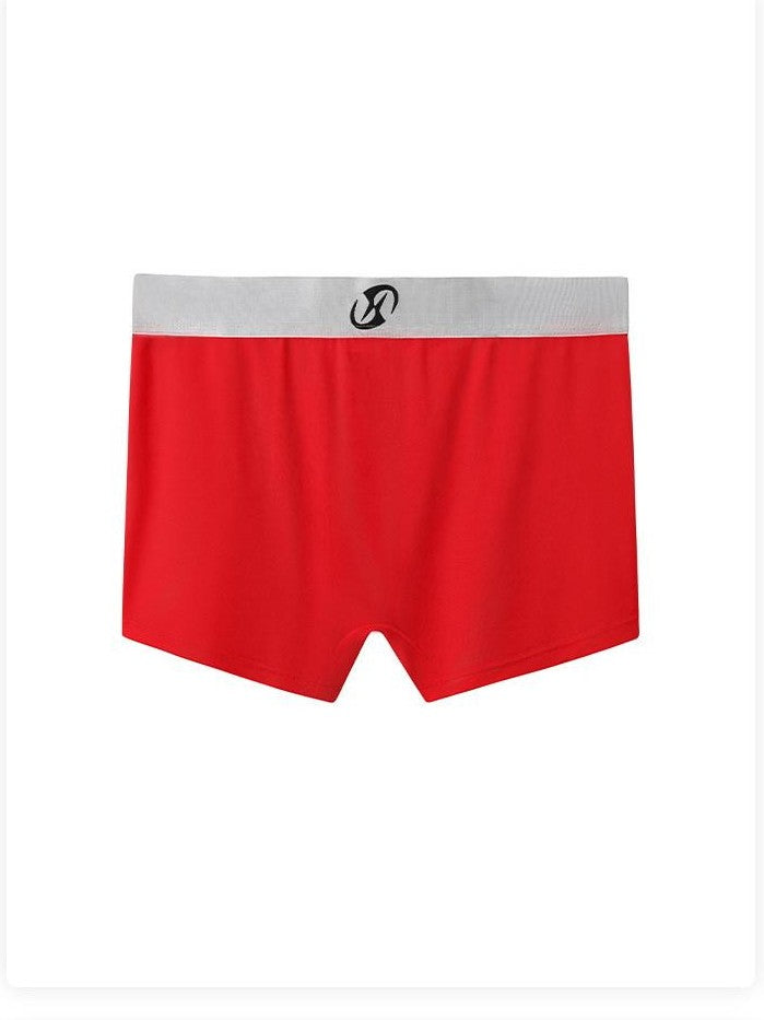 HAS2SONS Letters Antibacterial Seamless 60s Women's Modal Cotton Boxers