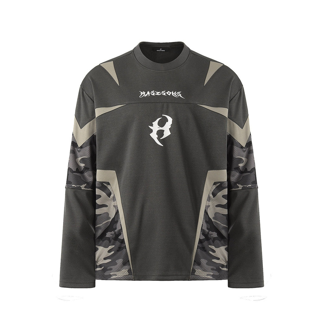 HAS2SONS_Mesh_Deconstructed_Camouflage_Patchwork_Women's_Polyester_Long_Sleeve_T-shirts_820122688618_MISSTT