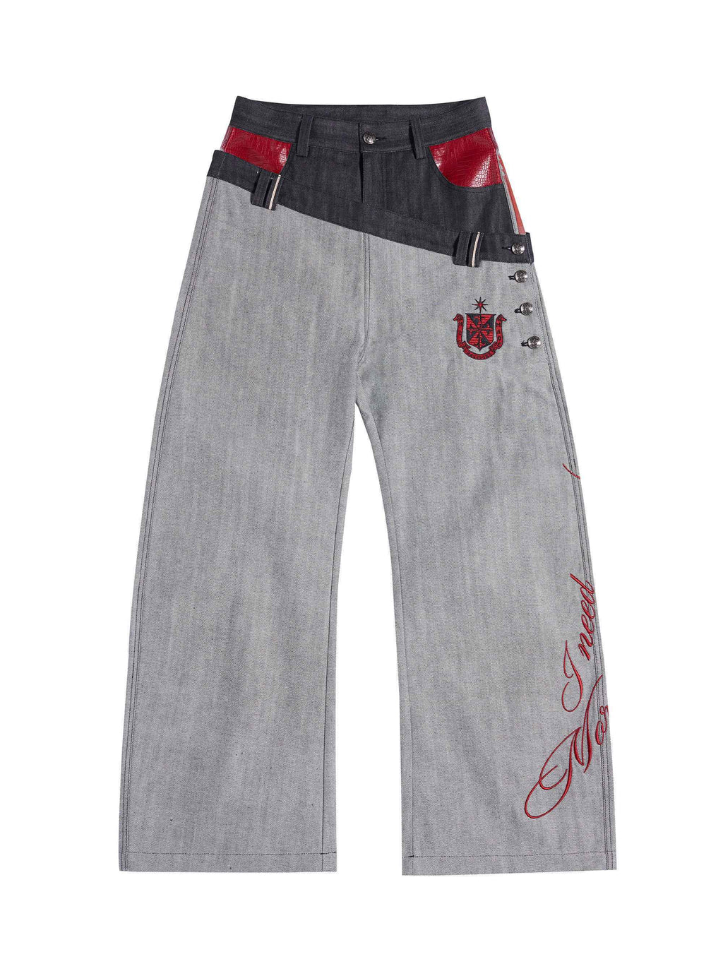 HAS2SONS_Patchwork_Lettering_Taper_Mid_Rise_Women's_Raw_Denim_Selvedge_Jeans_1034180963541_MISSTT