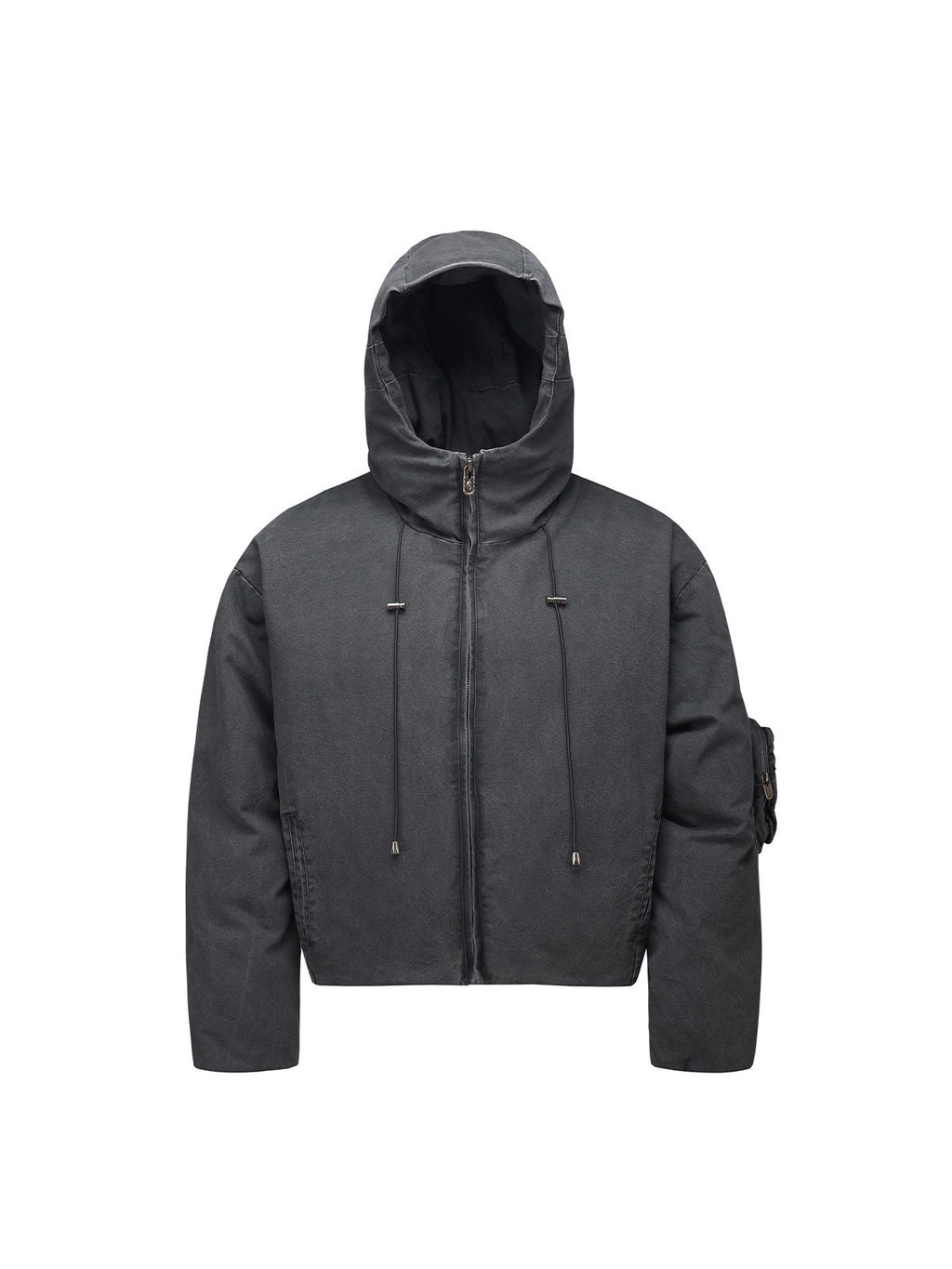 HAS2SONS_Petrol_Blue_Washed_Canvas_Hooded_Boxy_Silhouette_Women's_Cotton_Puffer_Jackets_835759468313_MISSTT