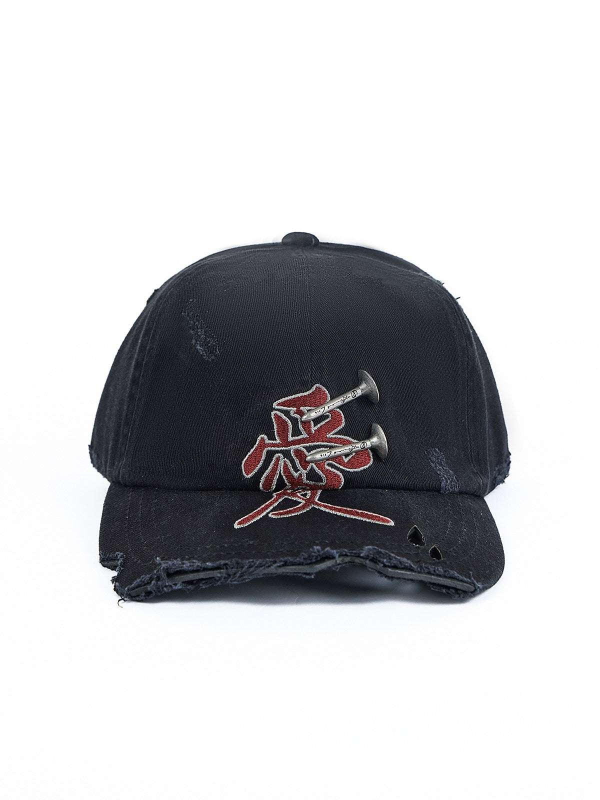 HAS2SONS_Street_Embroidered_Studded_Teardrop_Washed_Women's_Cotton_Baseball_Caps_951556456831_MISSTT