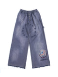HAS2SONS_Washed_Blue_Applique_Embroidery_4_Button_Letter_Print_Women's_Straight-leg_Pants_1055790220634_MISSTT