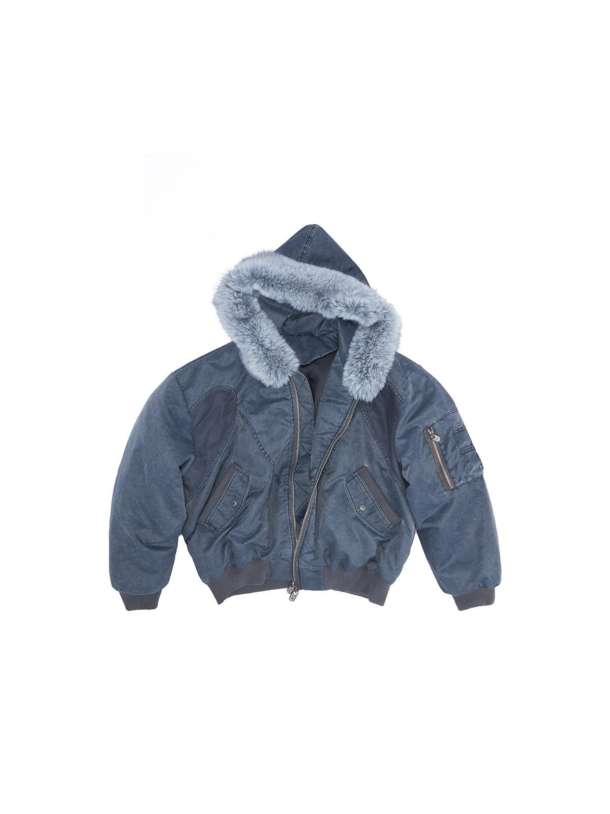 HAS2SONS_Washed_Blue_Detachable_Fur_Collar_Hooded_Ma1_Bomber_Women's_Nylon_Puffer_Jackets_991128909648_MISSTT