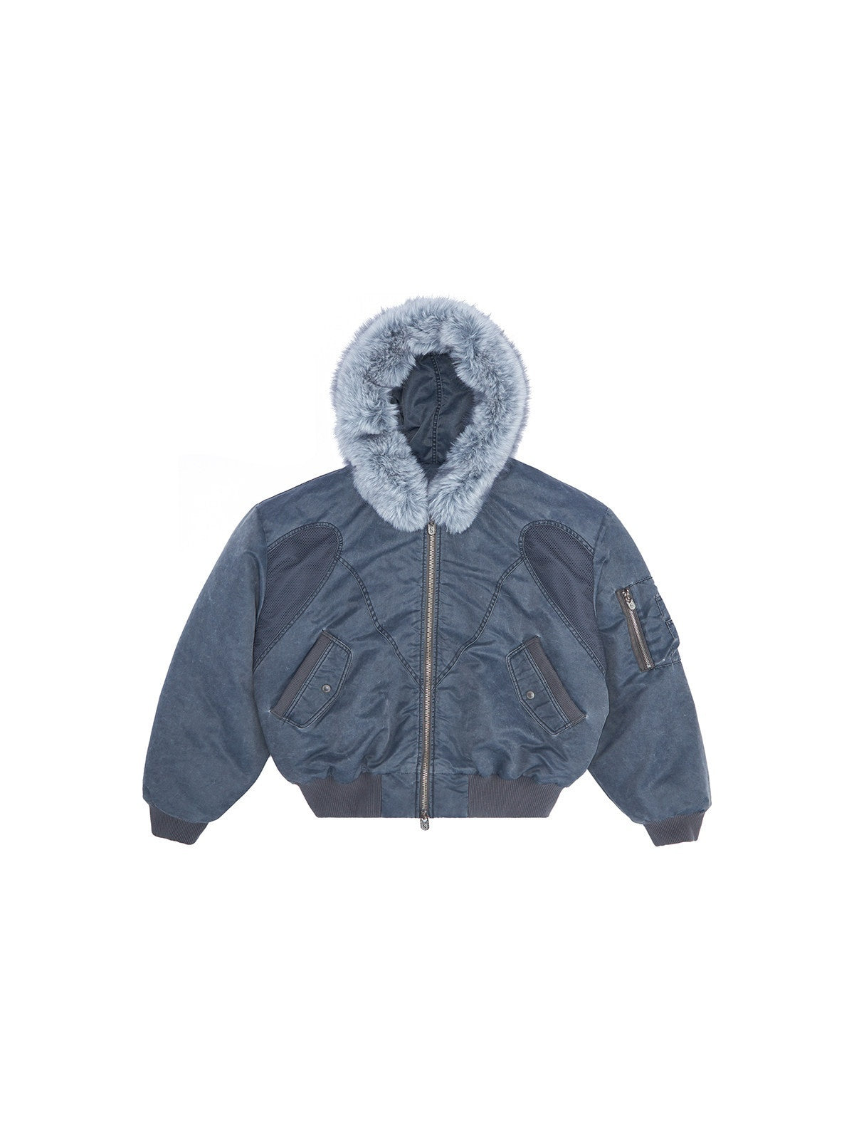 HAS2SONS_Washed_Blue_Detachable_Fur_Collar_Hooded_Ma1_Bomber_Women's_Nylon_Puffer_Jackets_991128909648_MISSTT