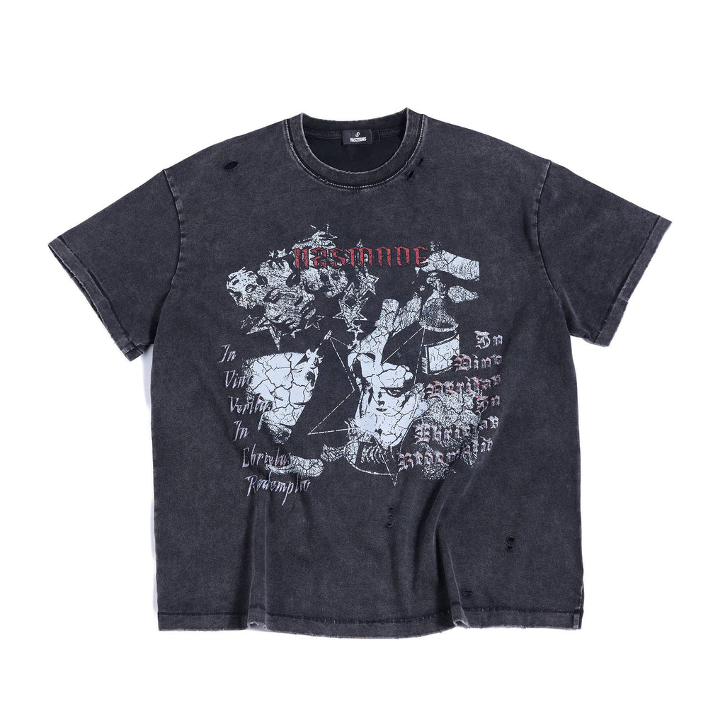 HAS2SONS_Washed_Distressed_Digital_Print_Loose_Women's_Cotton_Short_Sleeve_T-shirts_1023510244607_MISSTT