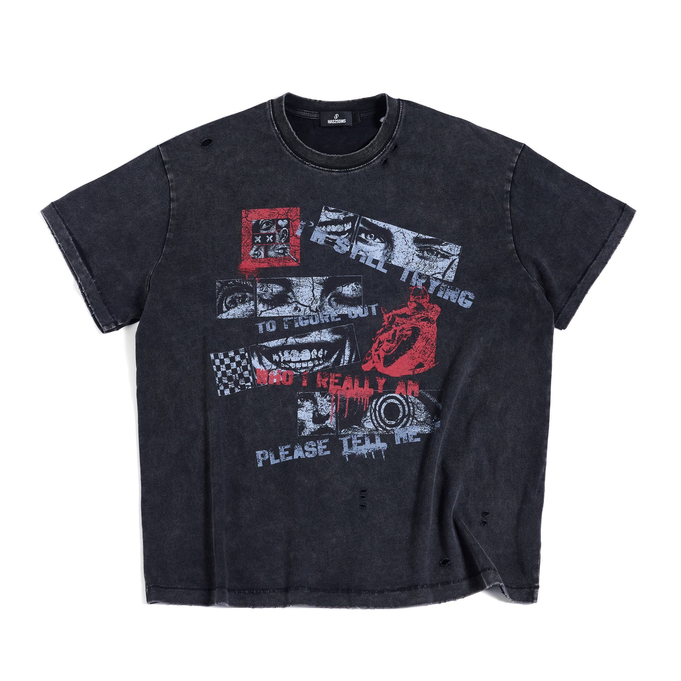 HAS2SONS_Washed_Distressed_Round_Neck_Loose_Letters_Women's_Cotton_Short_Sleeve_T-shirts_1021179391159_MISSTT