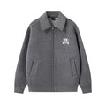 RickyisClown_Air_Layer_Pearl_Studded_Turn_Collar_Men's_Polyester_Blend_Coach_Jackets_MISSTT