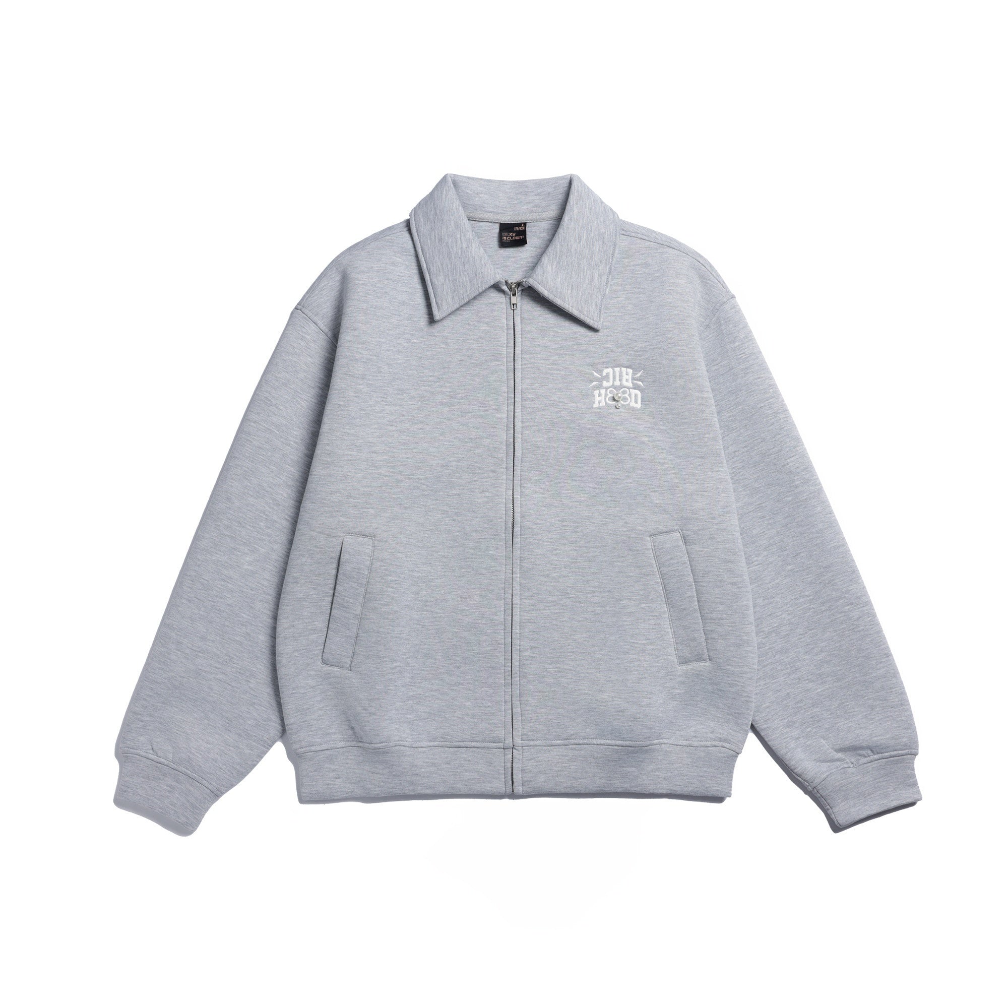 RickyisClown_Air_Layer_Pearl_Studded_Turn_Collar_Men's_Polyester_Blend_Coach_Jackets_MISSTT