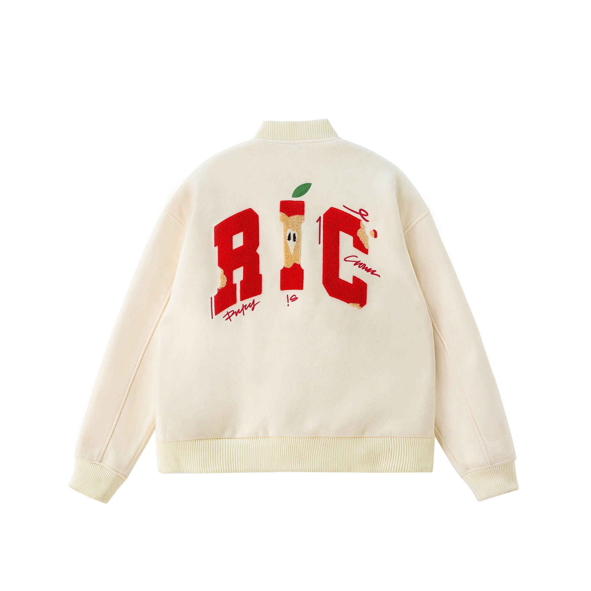 RickyisClown_Apple_Terry_Embroidered_Playful_Men's_Oversized_Baseball_Jerseys_MISSTT