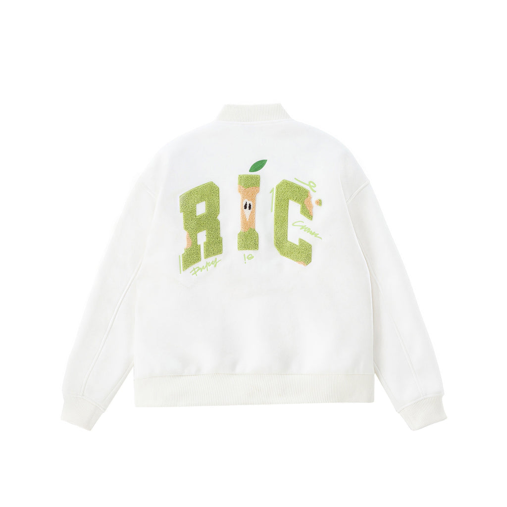 RickyisClown_Apple_Terry_Embroidered_Playful_Men's_Oversized_Baseball_Jerseys_MISSTT