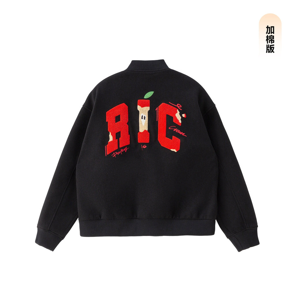 RickyisClown_Apple_Terry_Embroidered_Playful_Men's_Oversized_Baseball_Jerseys_MISSTT