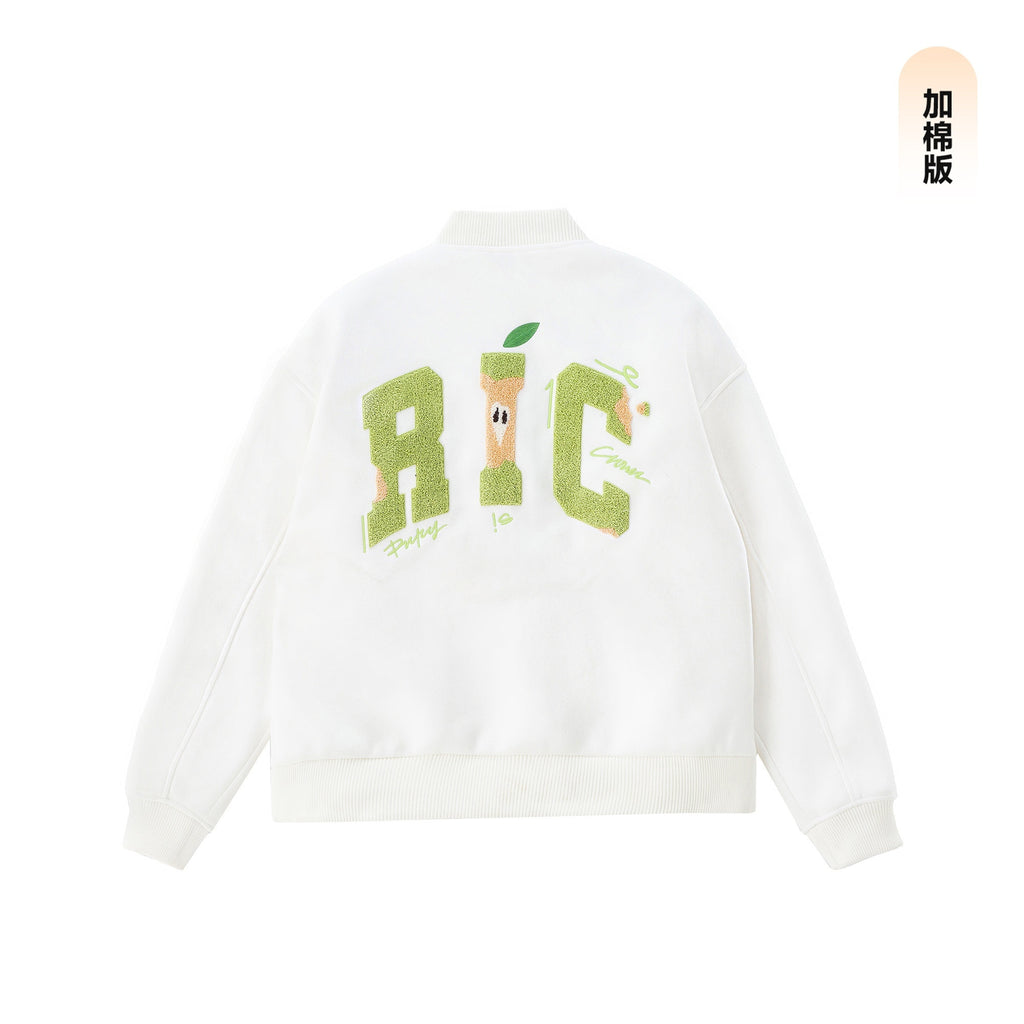 RickyisClown_Apple_Terry_Embroidered_Playful_Men's_Oversized_Baseball_Jerseys_MISSTT