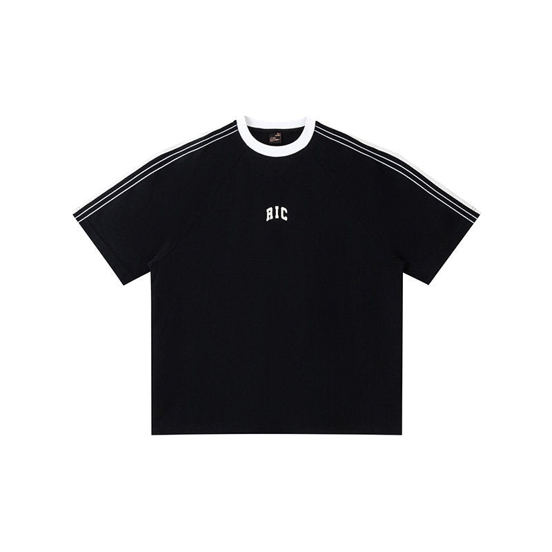 RickyisClown_Arched_Bridge_Raglan_Loose_Crewneck_Men's_Short_Sleeve_T-shirts_MISSTT