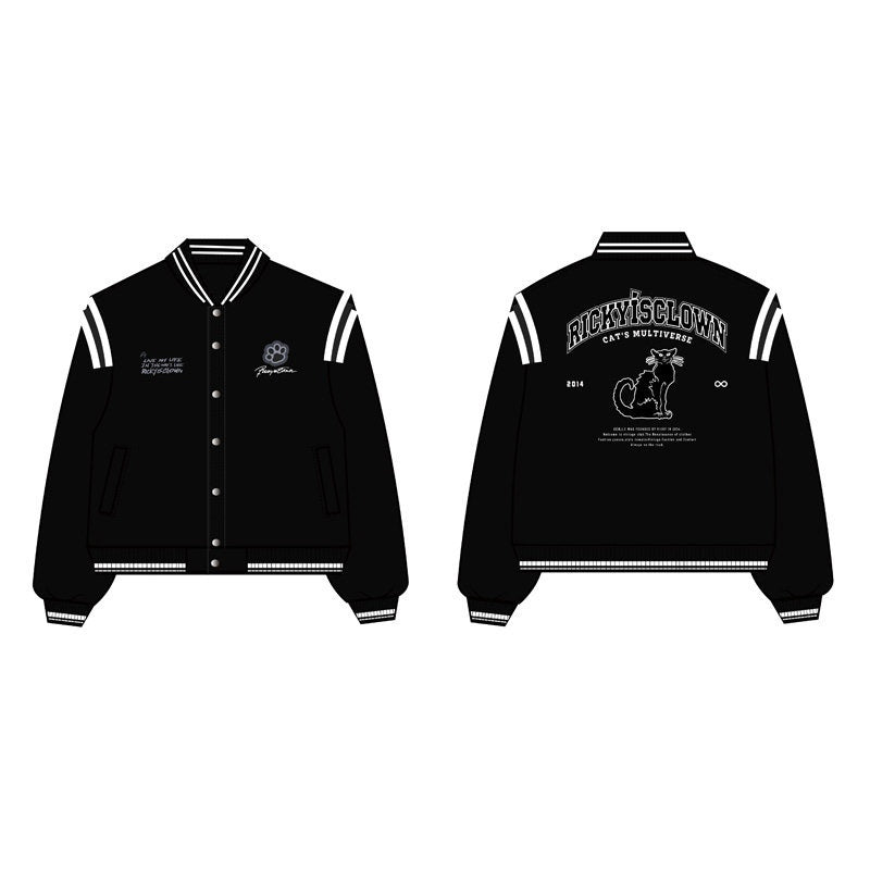 RickyisClown_Black_Cat_Embroidery_Relaxed_Fit_Men's_Polyester_Baseball_Jerseys_MISSTT