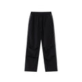RickyisClown_Black_Sporty_Parachute_Loose_Men's_Nylon_Spandex_Straight-leg_Pants_MISSTT