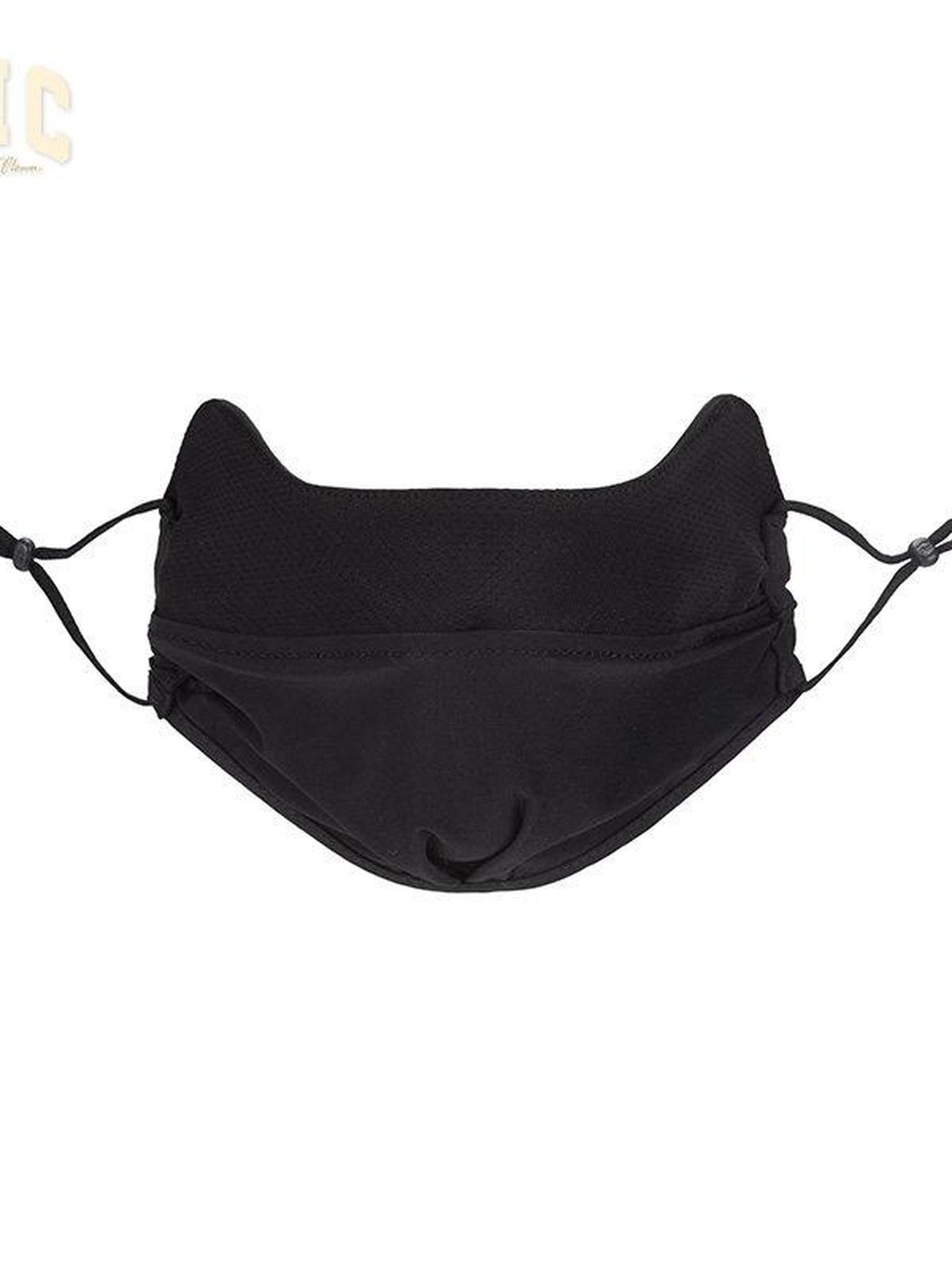 RickyisClown Black White Uv Protection Sunshade Face Cover Men's Polyamide Nylon Accessories