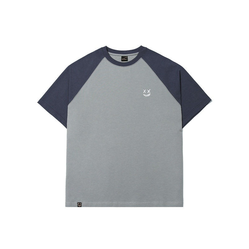RickyisClown_Clown_Smile_Raglan_Oversized_Loose_Fit_Men's_Short_Sleeve_T-shirts_MISSTT