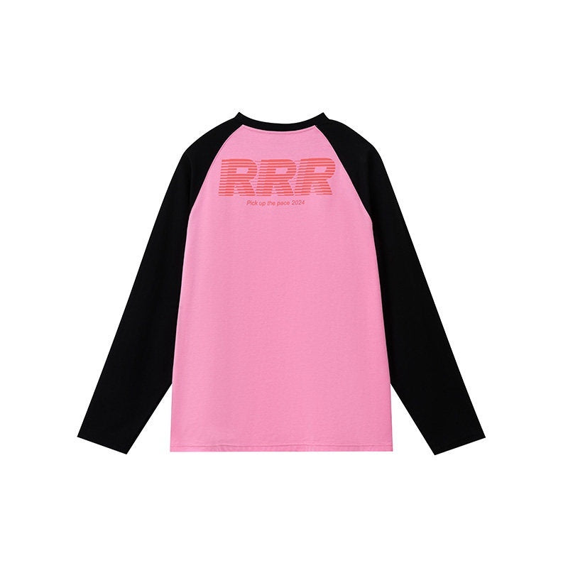 RickyisClown_Colorblock_Raglan_Crew_Neck_Loose_Casual_Men's_Long_Sleeve_T-shirts_MISSTT