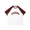 RickyisClown_Colorblock_Raglan_Loose_Fit_Men's_Cotton_Short_Sleeve_T-shirts_MISSTT