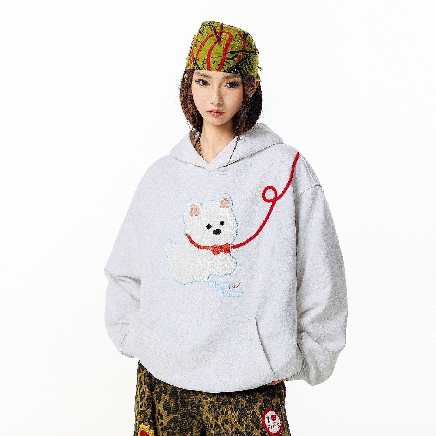 RickyisClown_Cute_Puppy_Terry_Embroidery_Design_Detail_Men's_Pullover_Hoodies_MISSTT