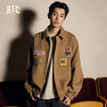 RickyisClown_Embroidered_Badge_Turndown_Collar_Men's_Polyester_Coach_Jackets_MISSTT