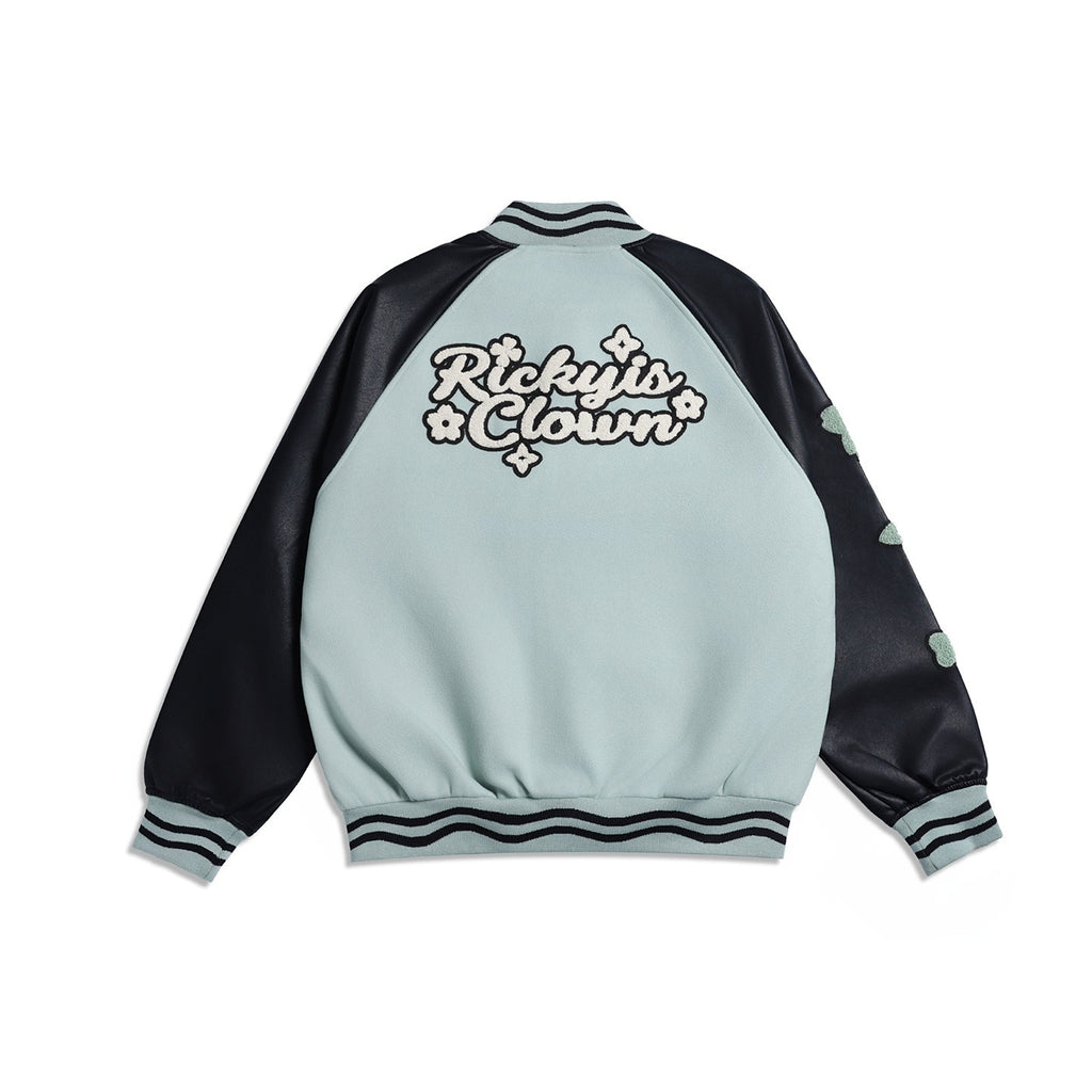 RickyisClown_Floral_Towel_Embroidered_Loose_Fit_Ribbed_Hem_Men's_Baseball_Jerseys_MISSTT